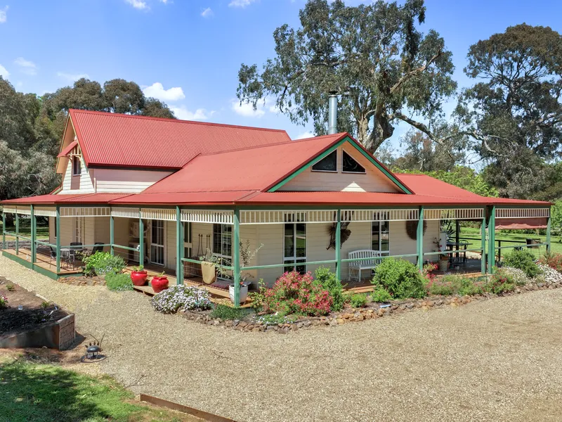 Quaint charming home on over 1 acre