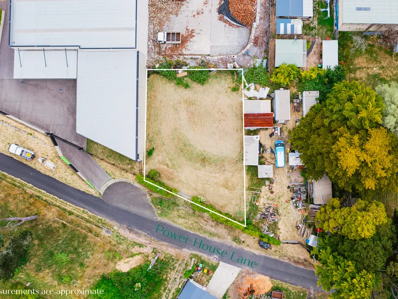 Laneway Land - General Industrial Zoning