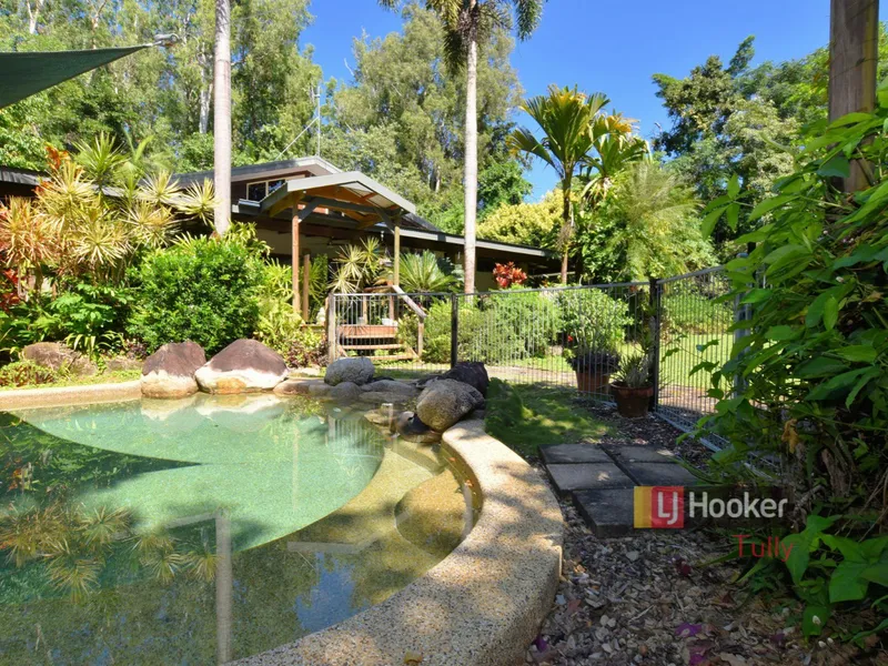 ENVELOPED IN AN INTOXICATING AURA OF TROPICAL SECLUSION