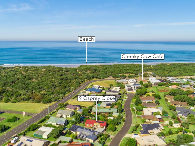 Idyllic beachside living with a retro vibe