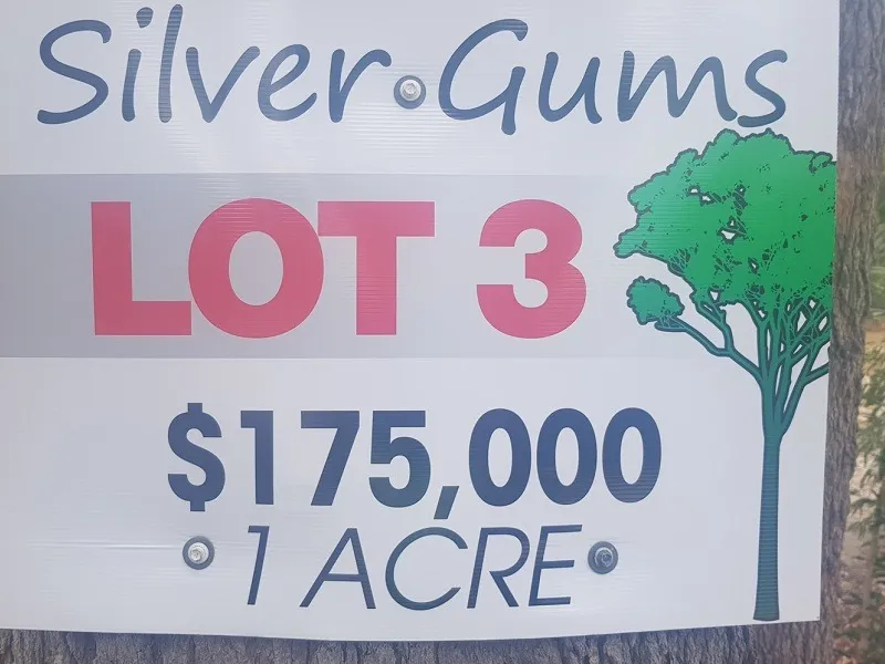 Silver Gums - last block left!