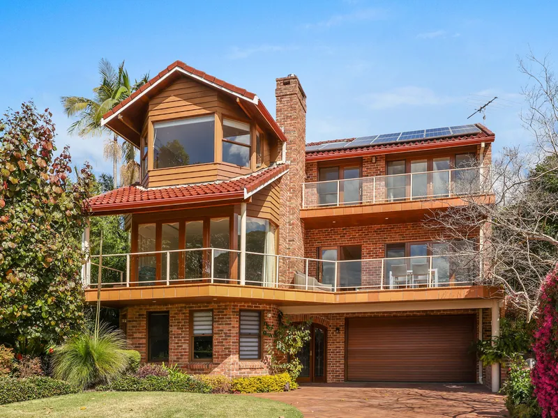 Stunning executive home with landscaped gardens and pool