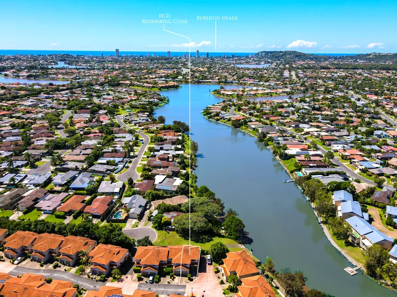 Water Views, End Position plus 3 Car Spaces!