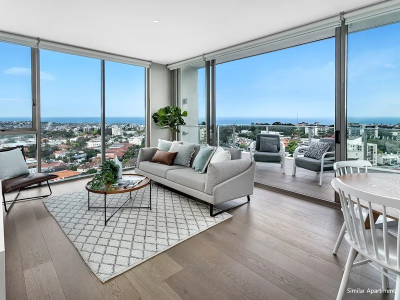 NEAR NEW 2 BED IN CAPITOL WITH PANORAMIC OCEAN & DISTRICT VIEWS