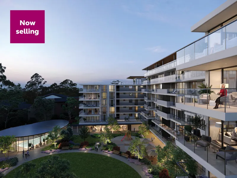 Now Selling - beautifully designed 2+study nook apartment