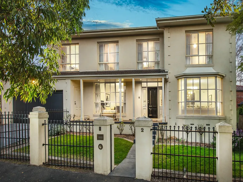 Contemporary family living amid prestigious schools and village convenience