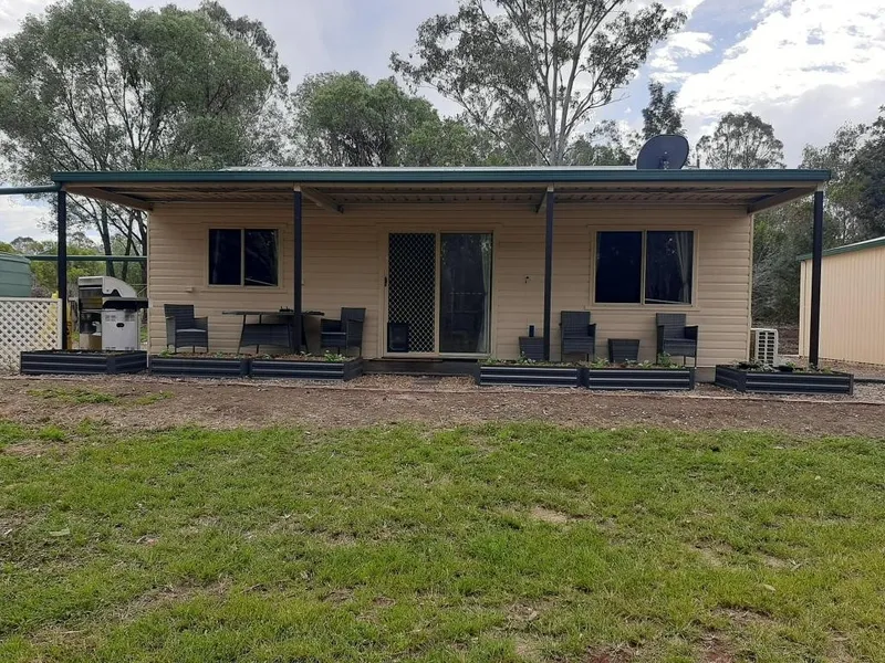 6 ACRES ZONED WHITE WITH 2 BRM HOME
