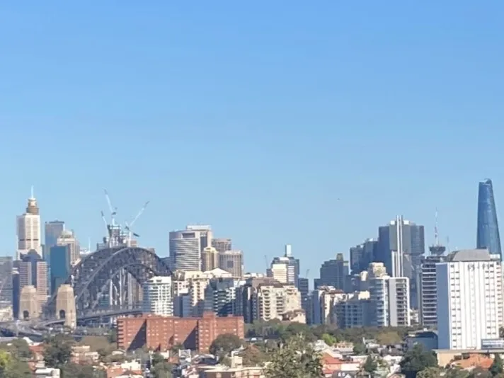 Freshly renovated two bedroom apartment with Postcard Harbour Bridge and City views