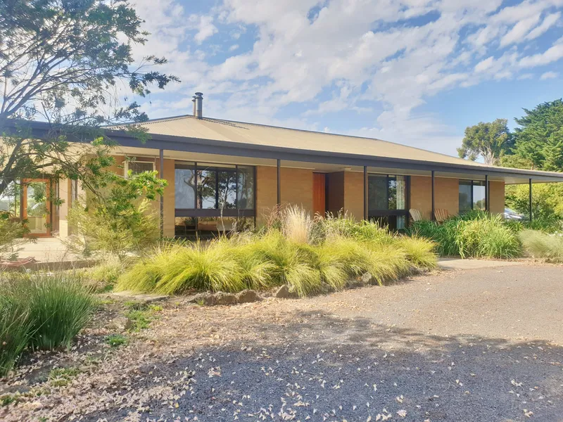 Contemporary Home in Rural Setting