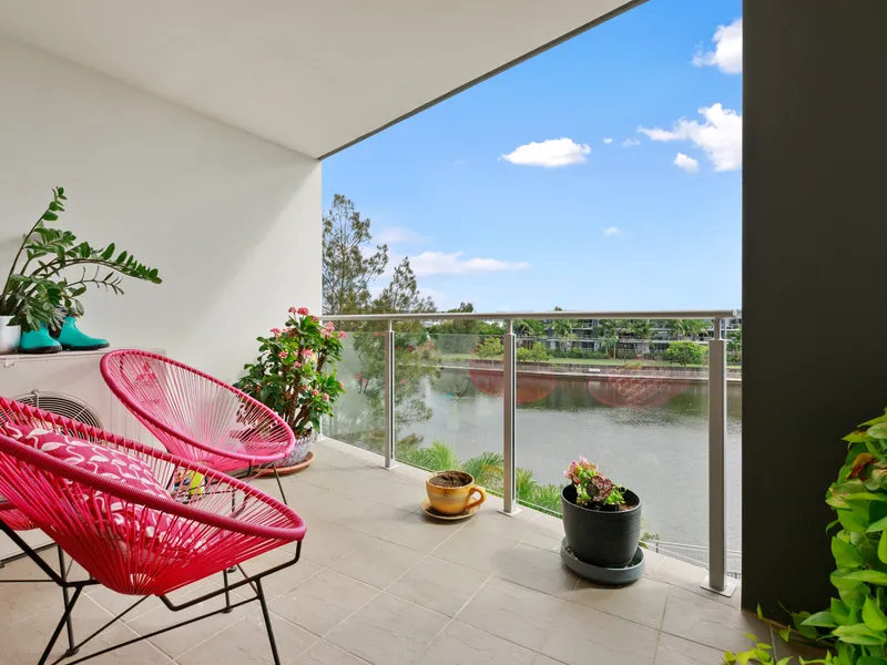 North facing Water View Apartment!