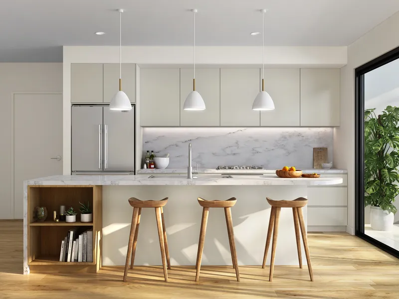 Large Two-Bedroom Apartment in a Treetop Setting