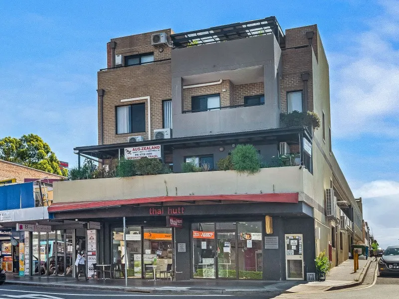 Right inside Bankstown Plaza