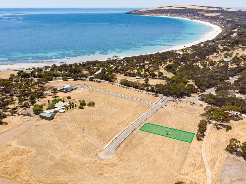 Lot 51 Seaside Land Release Emu Bay 'It's where you want to be'
