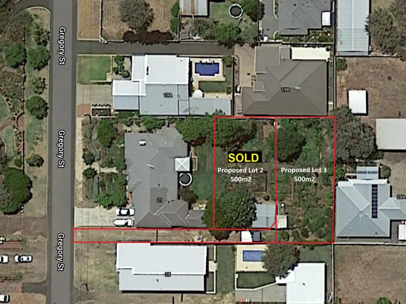 500m2 Land in South Bunbury - last one - be quick!
