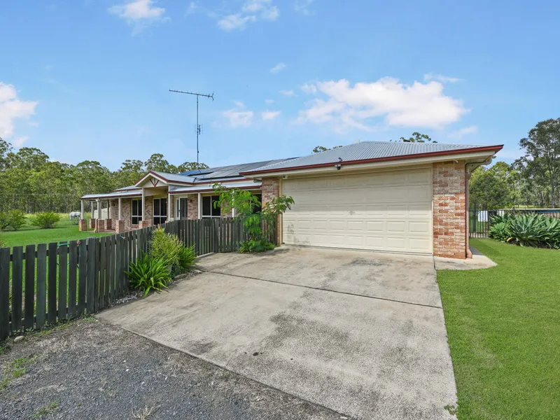 10 Acres with Large Home