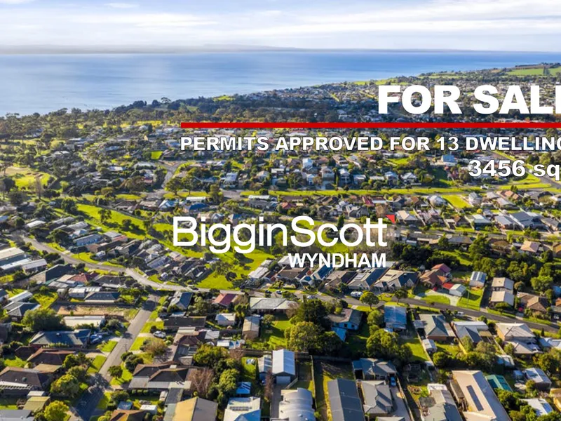 Plans & permits approved for 13 Dwellings !!