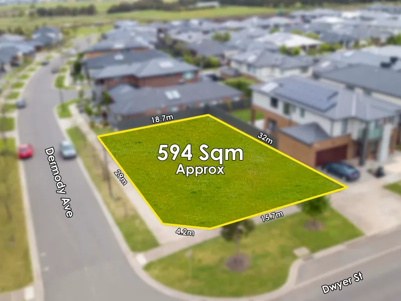 594m2 Large Flat Block in a Perfect Location