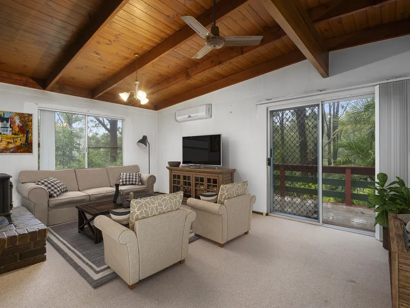 STUNNING ACREAGE – HOME NEEDS LOVING!