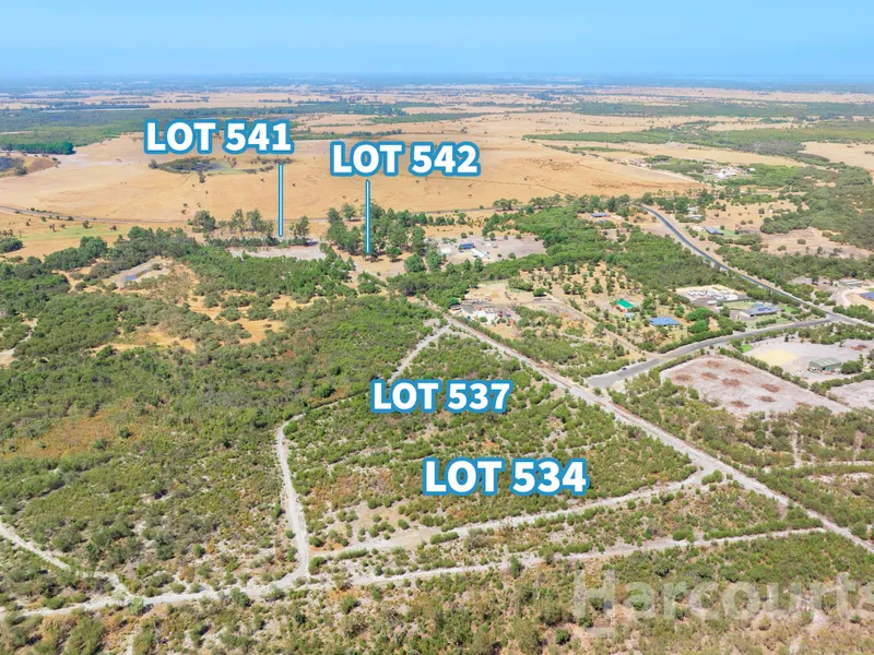 Multiple Acreage Lots on Offer - Build Your Dream Home!