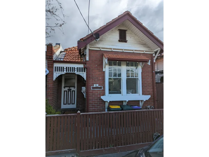 Double Brick Two Bedroom Edwardian House