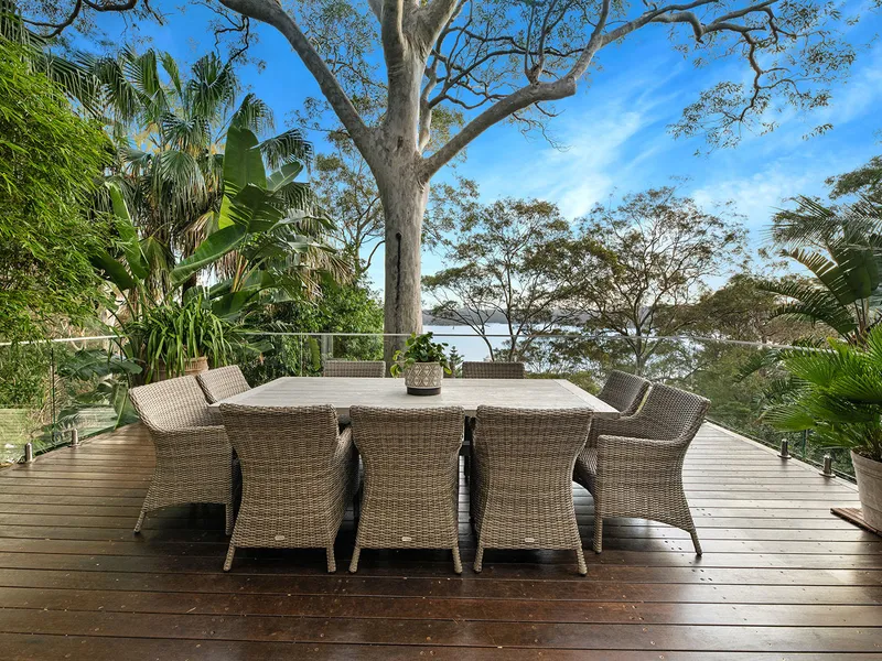 Pittwater panorama with an air of relaxation