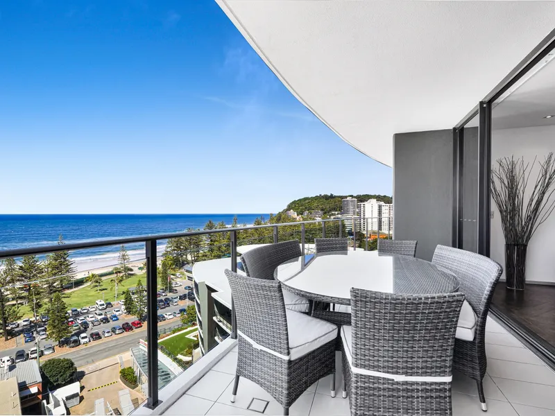 LUXE BEACHFRONT BLISS IN A COVETED BURLEIGH SETTING