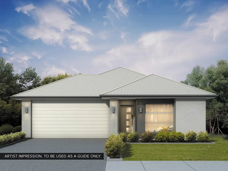 Affordable new home with a double garage