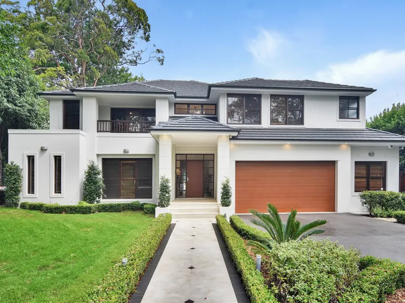 Luxury home with tennis court and pool