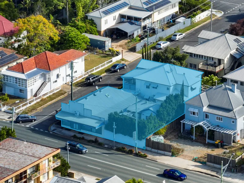 Clayfield commercial and residential opportunity