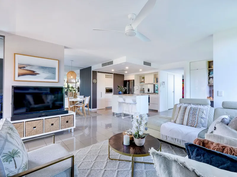 STUNNING, NORTH FACING, SPACIOUS ‘VILLA’ APARTMENT - BEAUTIFULLY PRESENTED - VIEWS TO THE BROADWATER