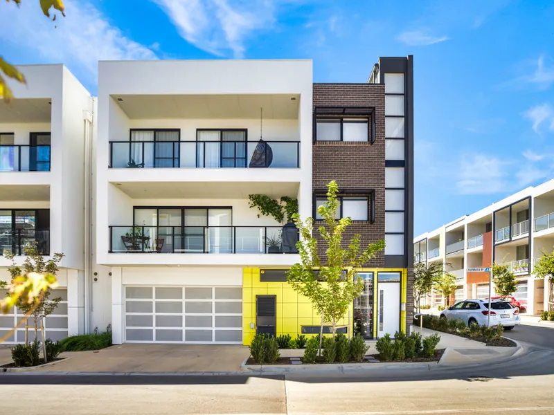Three-storey townhouse offering modern and stylish living