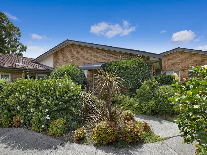 Generous courtyard – Spacious Living