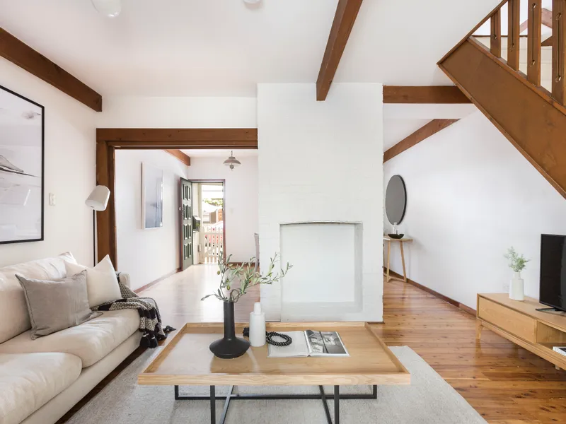 Fresh updates, natural light throughout