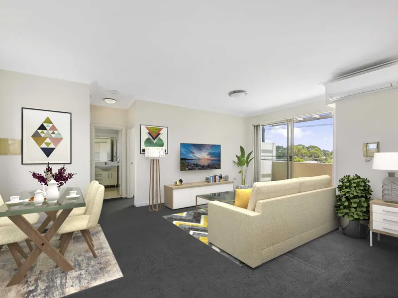 Modern... Open plan living...Secured building!