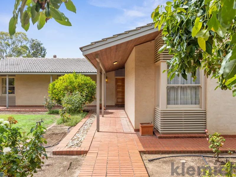 Magnificently designed and constructed original family home C1960s with endless potential.