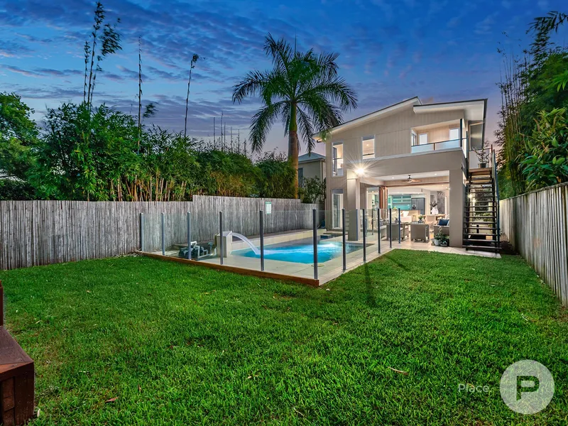 Luxurious five-bedroom home with pool and prime address