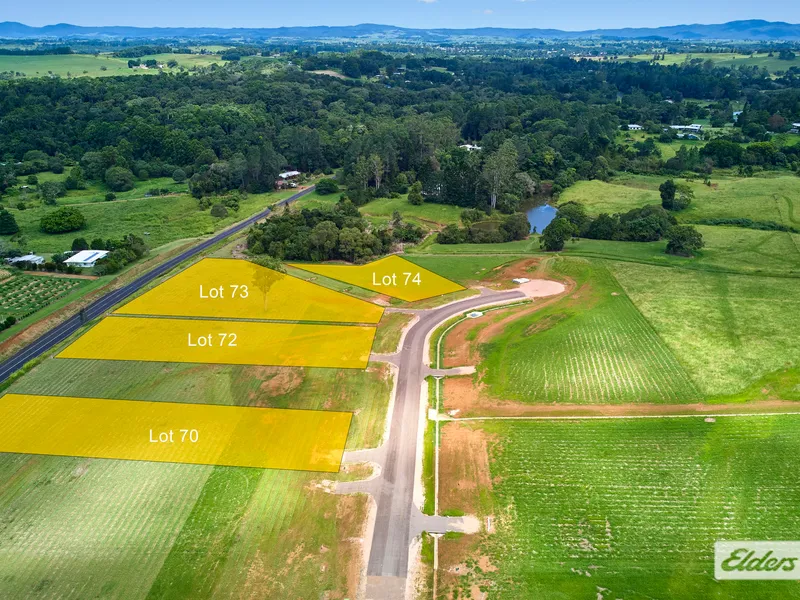 Tablelands Acreage Country Estate * * * 4 lots remaining * * *