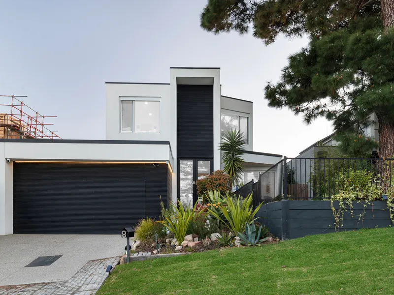 Architectural flair and rooftop sea vistas