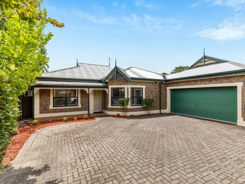 Light filled family home in a private and secure location