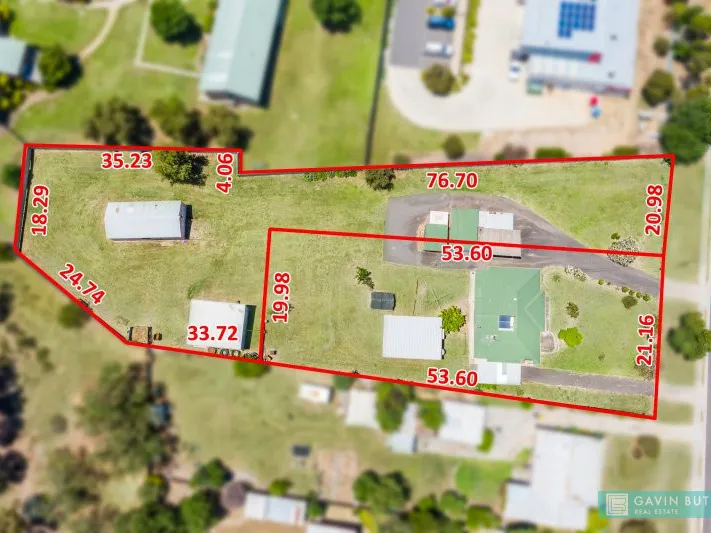 Outstanding investment opportunity in central Bendigo on two titles
