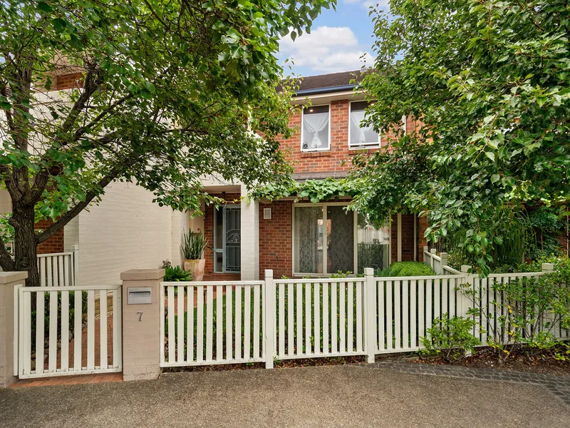 Easy-care terrace living in a prime locale