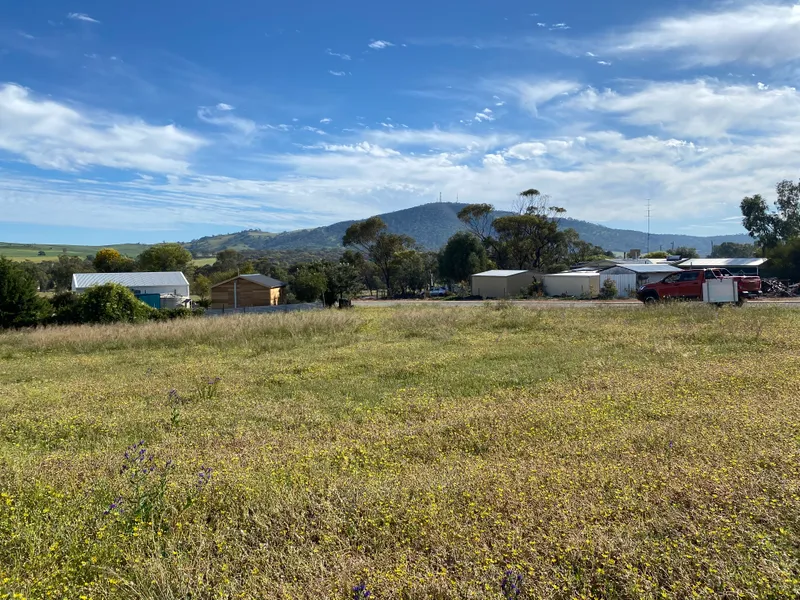 Rare wide frontage block with amazing mountain views great price to sell.