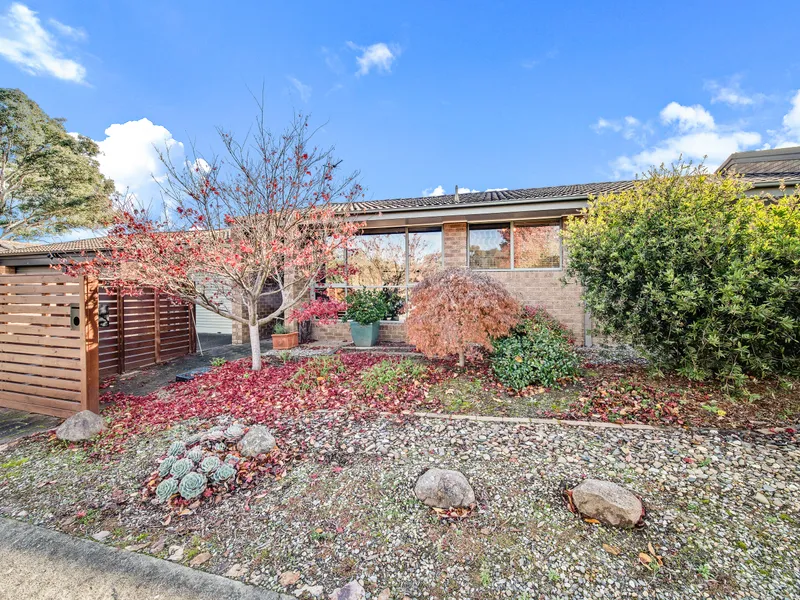 Separate-title charmer with sunny outdoor space