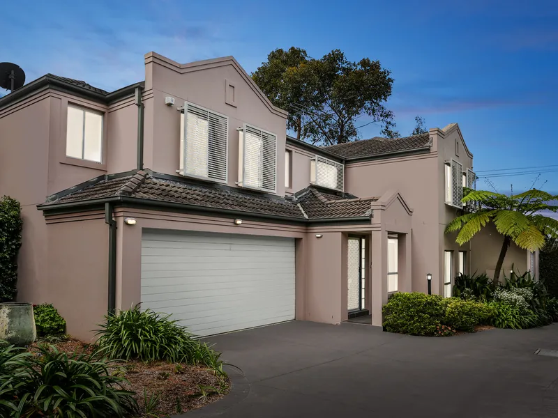 Duplex-style townhome offers modern comfort and ease of living