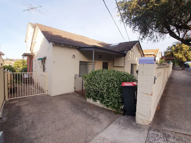 Spacious front house with off street parking