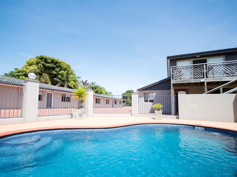 Holiday Accom Units short walking distance to the beach