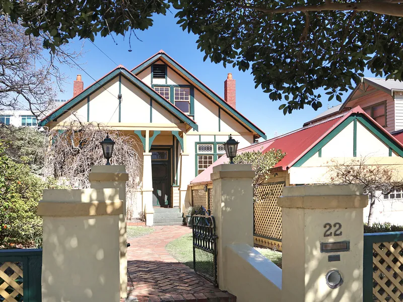 SUMMER WILL BE A BREEZE IN THIS PERIOD HOME HIGH ON THE HILL