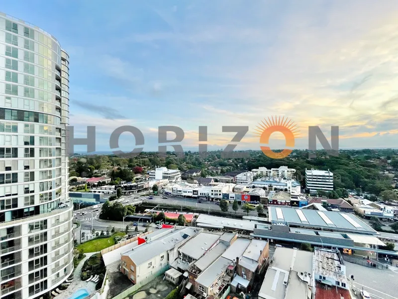 Brand new one bedroom apartment with North and West facing aspect