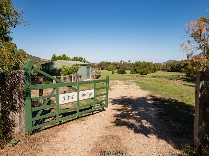 'First Springs' Beautiful acreage close to town