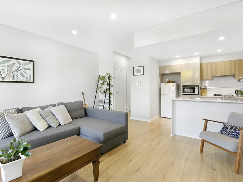 Centrally Located, Executive Style, Sun-Kissed, Modern And Oversized One Bedroom Plus Study Nook Courtyard Apartment With Parking